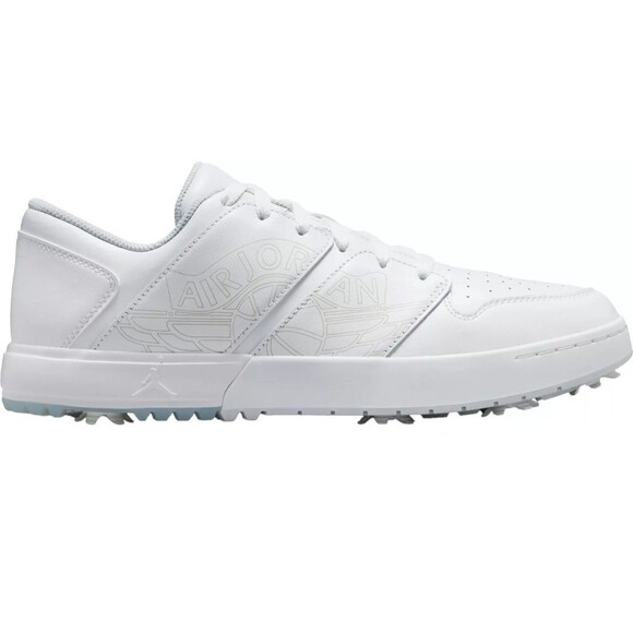 Nike Jordan Nu Retro 1 Golf Shoes - White (FZ4153-100) Men\'s 9.5 New